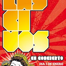 LASCIVOS en concierto. Design, Traditional illustration, and Advertising project by Humberto - 12.31.2009