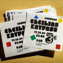 Flyer Concierto Indie Ein Projekt aus dem Bereich Design von Ariel Conde - 05.01.2010