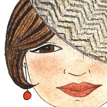 Autorretrato. Traditional illustration project by Gabriela Moo - 01.12.2010