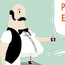 Prensa | Cafeblanc Vending. Design, Traditional illustration, and Advertising project by Joan Pérez - 01.19.2010