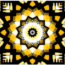 Caleidoscopio Negro. Motion Graphics project by Talitha - 01.20.2010