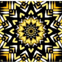 Caleidoscopio Negro. Motion Graphics project by Talitha - 01.20.2010