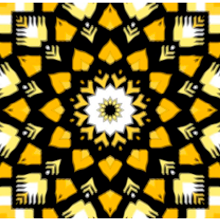 Caleidoscopio Negro. Motion Graphics project by Talitha - 01.20.2010