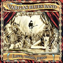Diseño e ilustración de Disco "Love, union, peace" de la Vargas Blues Band.. Design, and Traditional illustration project by Pachi Santiago - 01.25.2010