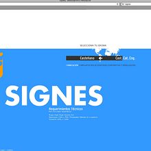 Signes. Motion Graphics, and UX / UI project by Aitor Benavent Cabañas - 02.04.2010
