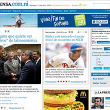 LA PRENSA. Design, Programming, UX / UI & IT project by quintajose - 02.04.2010