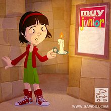 Muy Junior. Traditional illustration project by David GJ - 02.04.2010