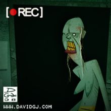 [REC]: La Niña Medeiros. Traditional illustration, Film, Video, and TV project by David GJ - 02.04.2010
