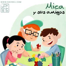 Mica y sus Amigos. Traditional illustration project by David GJ - 02.05.2010