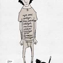 ayer soñe. Traditional illustration project by Leo del Valle - 02.11.2010