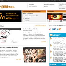 Web Programa Ibermedia. Design, Film, Video, TV, and Programming project by seven - 02.12.2010