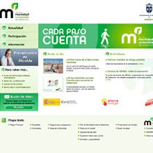Web Valdemovilidad. Design, Programming, and UX / UI project by seven - 02.12.2010