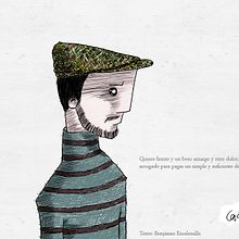 francés. Traditional illustration project by Leo del Valle - 02.13.2010