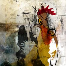 Gallo Claudio. Traditional illustration project by masdemenos design - 02.15.2010