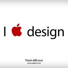 I love apple. Design, and Advertising project by Kevin Kwik Johannesen - 02.16.2010