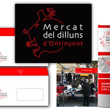 Imagen corporativa, Mercat del dilluns d'Ontinyent. Un proyecto de Diseño y Publicidad de Vicente Ivars - 23.02.2010