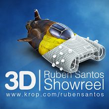 Digital art Showreeel. Motion Graphics, Traditional illustration, and 3D project by santosdelacalle@gmail.com - 02.23.2010