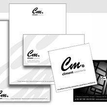 Identidad corporativa, Climent. Design, and Advertising project by Vicente Ivars - 02.23.2010