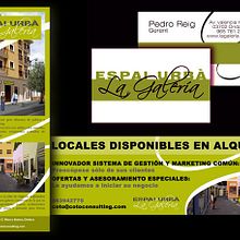 identidad corporativa y publicidad, La Galería. Design, and Advertising project by Vicente Ivars - 02.23.2010