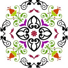 Mandala. Design, Traditional illustration, and UX / UI project by Juanjo Barcenilla - 02.23.2010