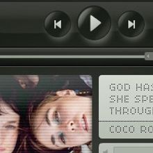 Diesel U:Music player.  project by We want to believe - 03.01.2010