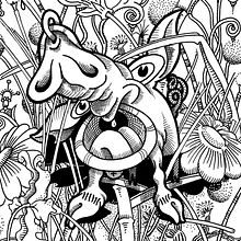 ILUSTRACIÓN. Design, Traditional illustration, and Advertising project by Rafael Bertone - 03.03.2010