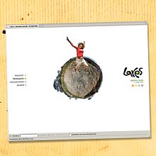 www.lares.coop. Design, Traditional illustration & IT project by Freepress S. Coop. Mad. - 03.03.2010