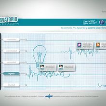 Observatorio de la Era Aquarius. Design, Motion Graphics, Programming, UX / UI, IT, and Advertising project by sanjuro - 03.08.2010