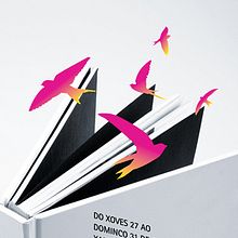 Praza dos Libros 09. Design, Traditional illustration, Photograph, and Advertising project by Gende Estudio - 03.09.2010