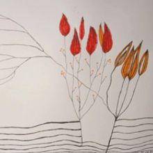 flores. Traditional illustration project by Jorgina Miralles Castelló - 03.09.2010