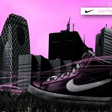 Nike 'Just paint de sky'.  project by Esther msj - 03.10.2010