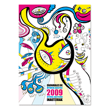 Cartel Carnaval de Vitoria 2009. Design project by Raul Piñeiro Alvarez - 03.10.2010