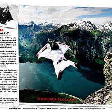 Ad for Skydiving Magazine. Design, and Advertising project by Laura Ramos Tirado - 03.11.2010