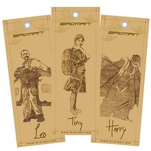 Jeans Hangtags. Design, Traditional illustration, and Advertising project by Laura Ramos Tirado - 03.11.2010