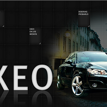 Seat Exeo Microsite España. Motion Graphics, Programming, IT, and Advertising project by juanan jimenez - 03.15.2010