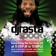 Dj Rasta Spock (New York). Design, and Advertising project by Marcos Gutierrez - 03.16.2010