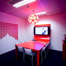 Red. Meeting Room. Design project by Marcos Aretio (Markmus) - 03.18.2010