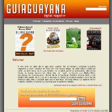 GuiaGuayana Revista Digital (version Blog). Programming & IT project by Leonardo Jesús Coronel Perete - 03.21.2010
