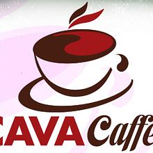 cava caffe logo. Design, and Advertising project by nathalie figueroa savidan - 01.14.2011