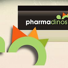 pharmadinos logo y frontend. Design, and Advertising project by nathalie figueroa savidan - 01.14.2011