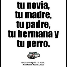 Renault. Advertising project by Daniel - 04.09.2010
