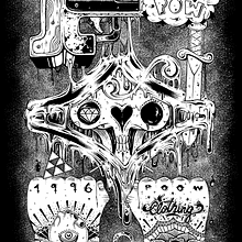 pow clothing. Design, and Traditional illustration project by devoner gonzalez - 04.15.2010