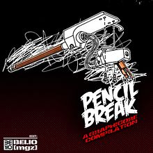 pencilbreak the book. Design, and Traditional illustration project by devoner gonzalez - 04.15.2010