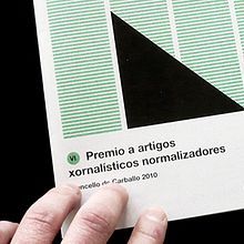 Premio artículos periodísticos. Un progetto di Design, Illustrazione tradizionale e Pubblicità di Gende Estudio - 20.04.2010