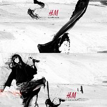 H&M - Micosite Ein Projekt aus dem Bereich Traditionelle Illustration, Fotografie und Werbung von Fabiano Rosa - 08.01.2014