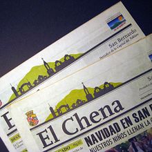 Periódico El Chena. Design project by ariel_martinez - 04.30.2010