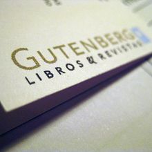 Papelería Gutenberg. Design project by ariel_martinez - 05.04.2010