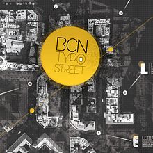 TypoStreetGrid : BCN. Design, Traditional illustration, Photograph, and Advertising project by Nacho Gallego - 05.03.2010