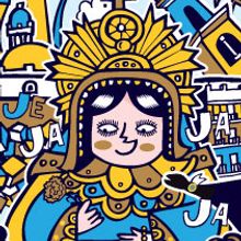 Citid project: Cádiz. Design, and Traditional illustration project by Rebombo estudio - 05.06.2010