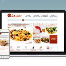 Recetas de rechupete. UX / UI, Web Development, Web Design, and Art Direction project by Jimena Catalina Gayo - 05.07.2010